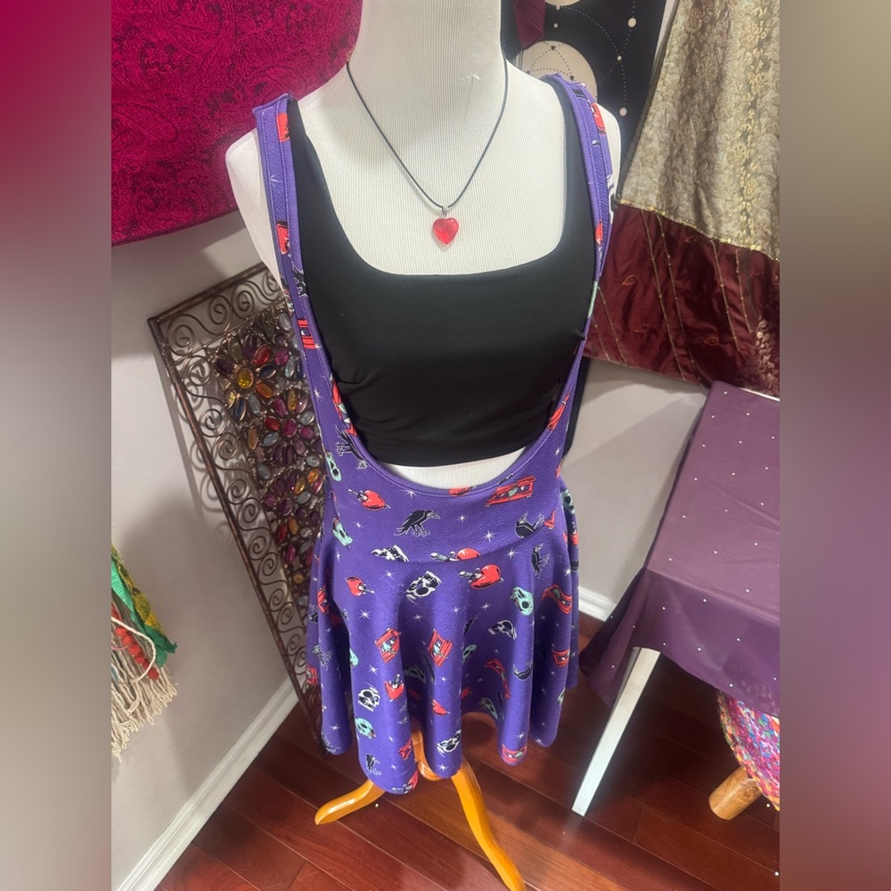 Disney Villains Purple Skirt Dress Large